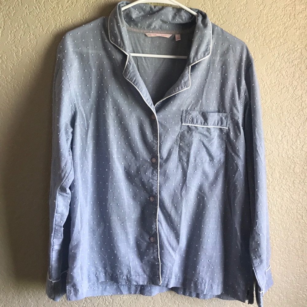 Victoria’s Secret button up sleepshirt
